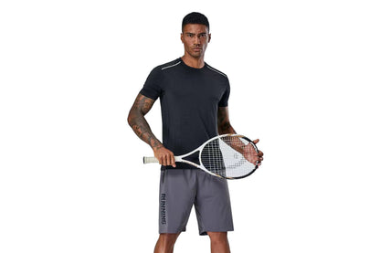 Zwart tennis shirt